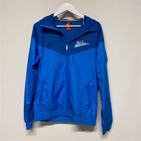 nike windbreaker blau schwarz beige|Mens Blue Windbreakers .